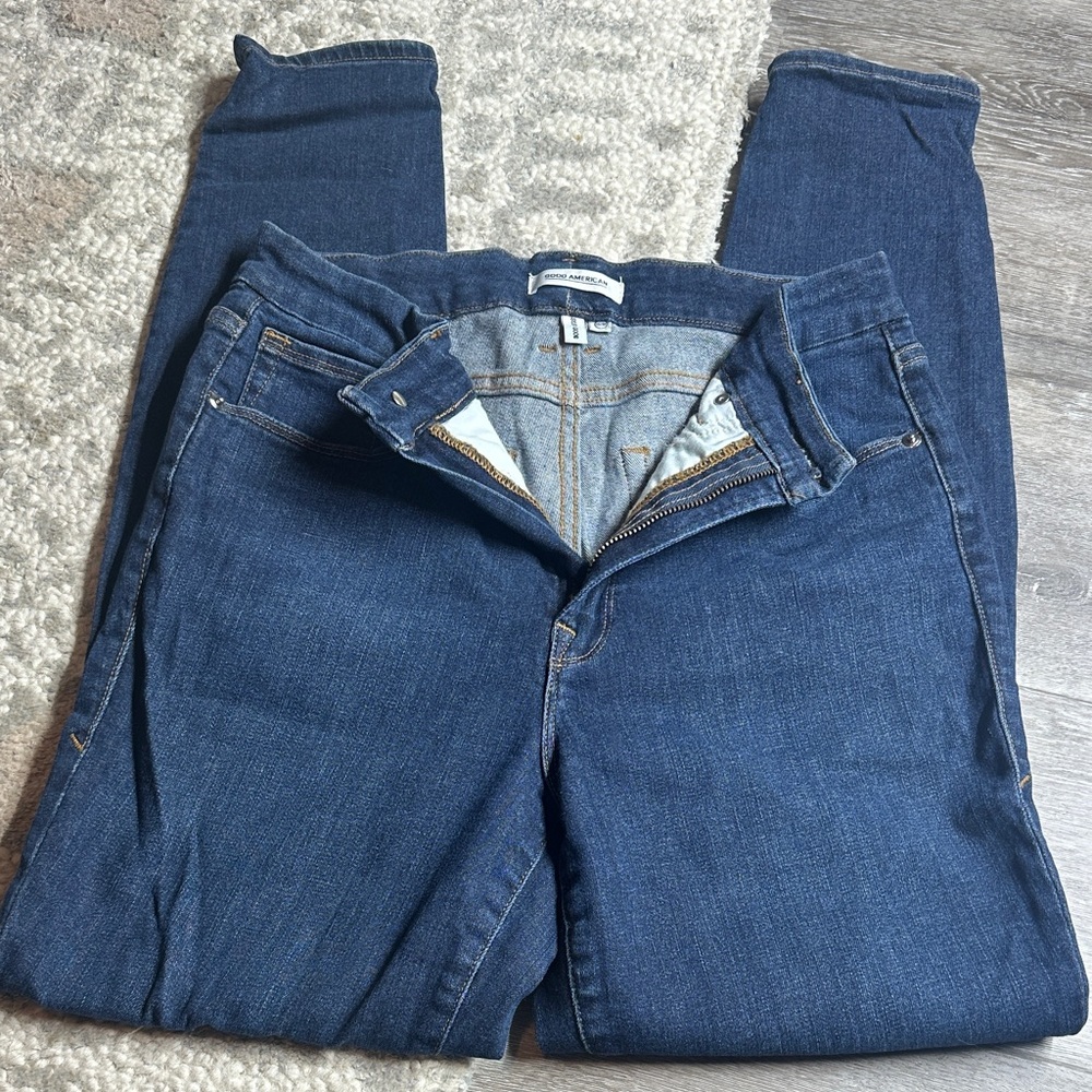 Good American Dark Blue Skinny Jeans